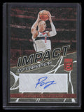 2022-23 Elite Impact Impressions Autographs Gold 4 Kristaps Porzingis Auto 3/10