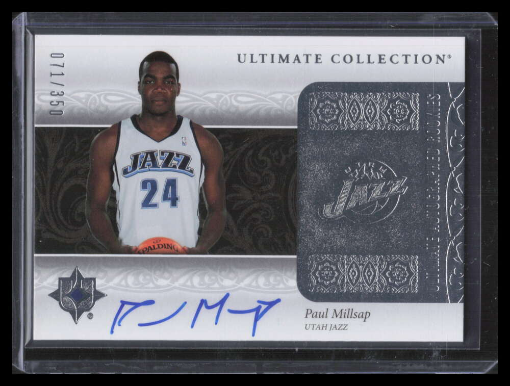 2006-07 Ultimate Collection 205 Paul Millsap Rookie Auto 71/350