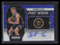 DELETE 149189 2023-24 Panini Prizm Fast Break Autographs Blue Hunter Tyson Rookie Auto 16/49