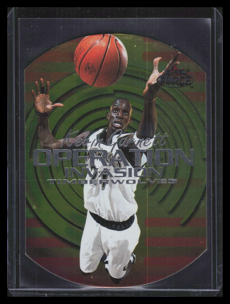 SOLD 149193 1999-00 Fleer Force Operation Invasion oi6 Kevin Garnett