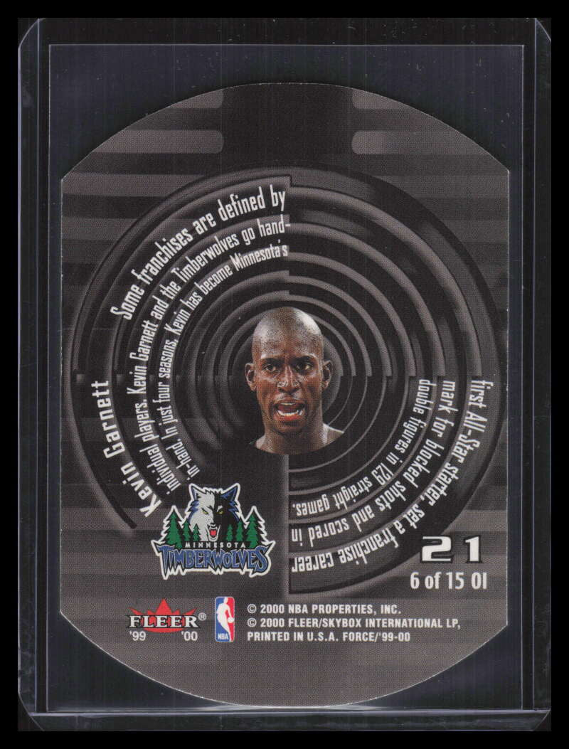 SOLD 149193 1999-00 Fleer Force Operation Invasion oi6 Kevin Garnett