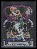 2023-24 Crown Royale Crystal Pink 25 Damian Lillard 36/75