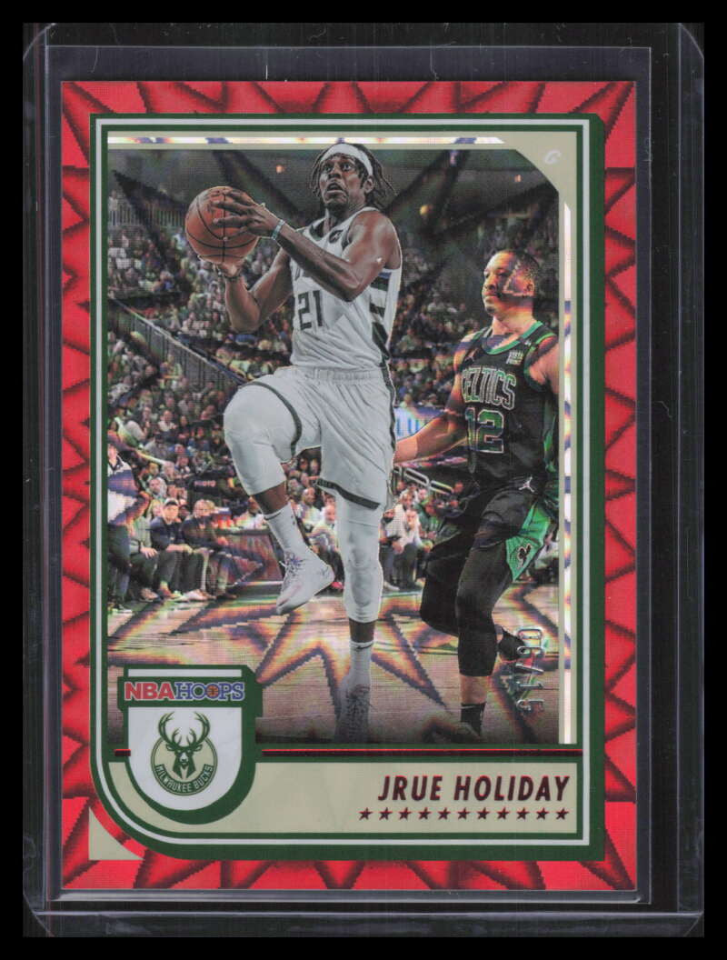 2022-23 Hoops Red Explosion 46 Jrue Holiday 6/15
