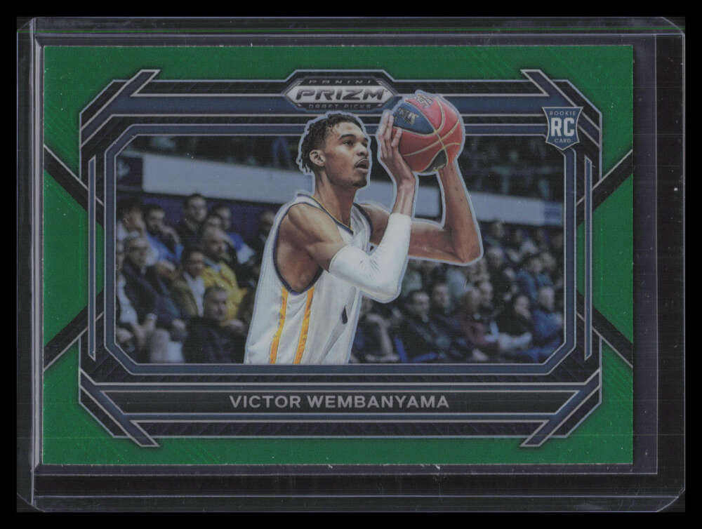 DELETE 149313 2023-24 Panini Prizm Draft Variation Prizms Green 2 Victor Wembanyama Rookie