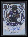 DELETE 149364 2023 Elite Turn of the Century Autographs 99 Keaton Mitchell Rookie Auto 173/249