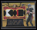 2022 Panini Gold Standard Autographs Desmond Ridder Rookie Dual Patch Auto 43/49