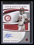 2021 Immaculate Introductions Autographs Ruby 7 Najee Harris Rookie Auto 24/25
