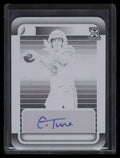 2023 Leaf Pro Set Metal Autographs Printing Plate Clayton Tune Rookie Auto 1/1