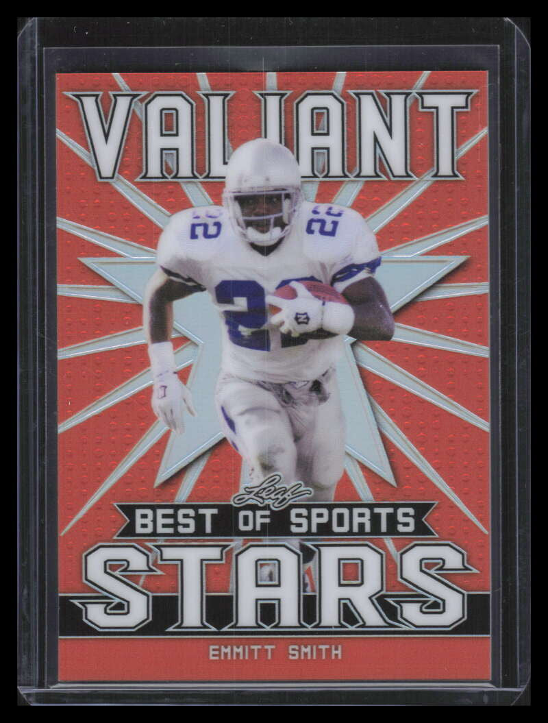 2020 Leaf Best of Sports Orange vs17 Emmitt Smith 27/50