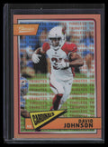 2018 Classics Timeless Tributes Premium Edition Orange 2 David Johnson 15/15