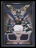 2019 Panini XR Team Trios Materials Penny Wilson Metcalf RC Triple Jersey 21/99