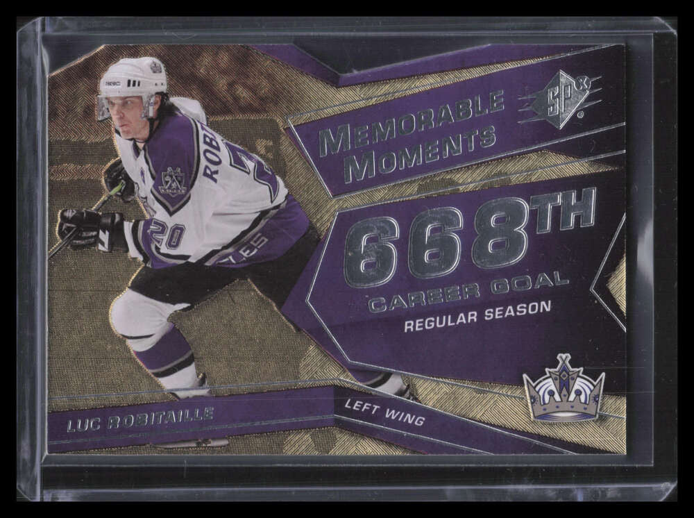 2008-09 SPx Memorable Moments MMRO Luc Robitaille