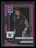 2023 Panini Chronicles WWE Pink Refractor 365 Cactus Jack Donruss Optic 34/199