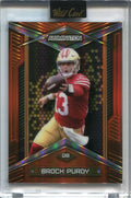 DELETE 149956 2023 Wild Card Alumination Rainbow Orange ABCBP Brock Purdy 30/75
