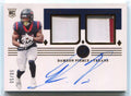2022 Panini Encased Swatch Signatures Dameon Pierce Rookie Dual Patch Auto 50/50