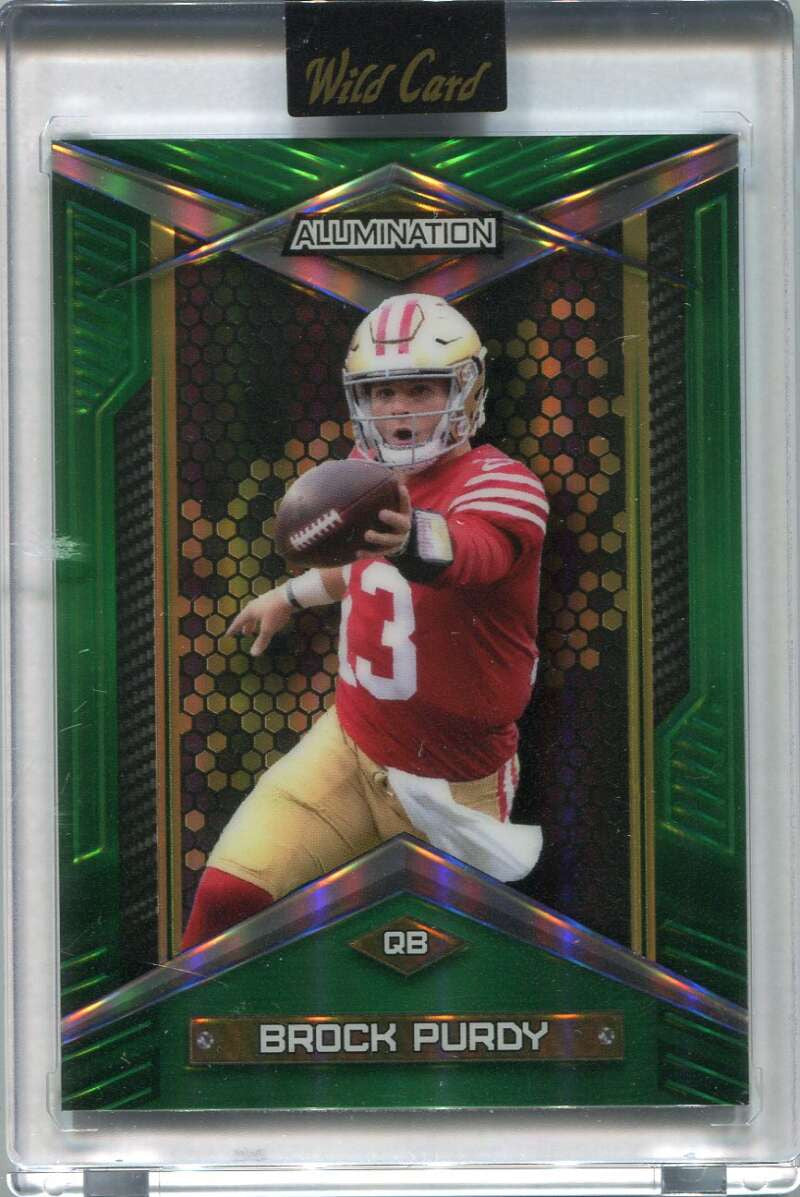 DELETE 149975 2023 Wild Card Alumination Green Rainbow ABCBP Brock Purdy 10/25
