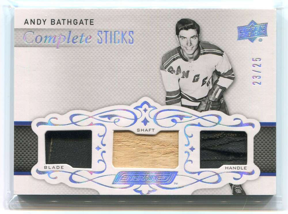 2018-19 UD Engrained Complete Sticks CSAB Andy Bathgate Blade Shaft Handle 23/25