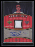 2007 Upper Deck Elements Clear Cut Silver RZ Ryan Zimmerman Jersey Auto 53/199