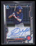 2021 Bowman Chrome Prospect Autographs CPACMO Christopher Morel Rookie Auto