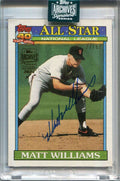 2024 Topps Archives Signature Series Retired Matt Williams Auto 23/62 1991