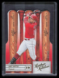 2019 Panini Leather and Lumber Die Cut Gold 54 Joey Votto 16/99