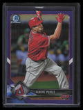 2018 Bowman Chrome Purple Refractor 29 Albert Pujols 16/250