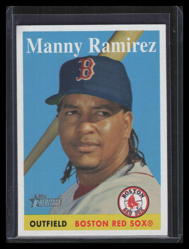 2007 Topps Heritage 130 Manny Ramirez SP
