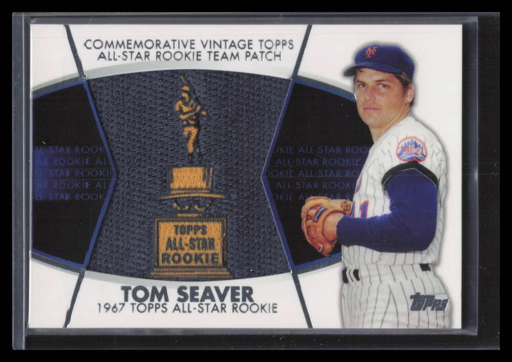 2014 Topps Manufactured Commemorative All Rookie Cup RCMPTS Tom Seaver Patch