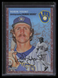 2023 Topps Chrome Platinum Toile Cream Rose Gold Refractor Robin Yount 73/75
