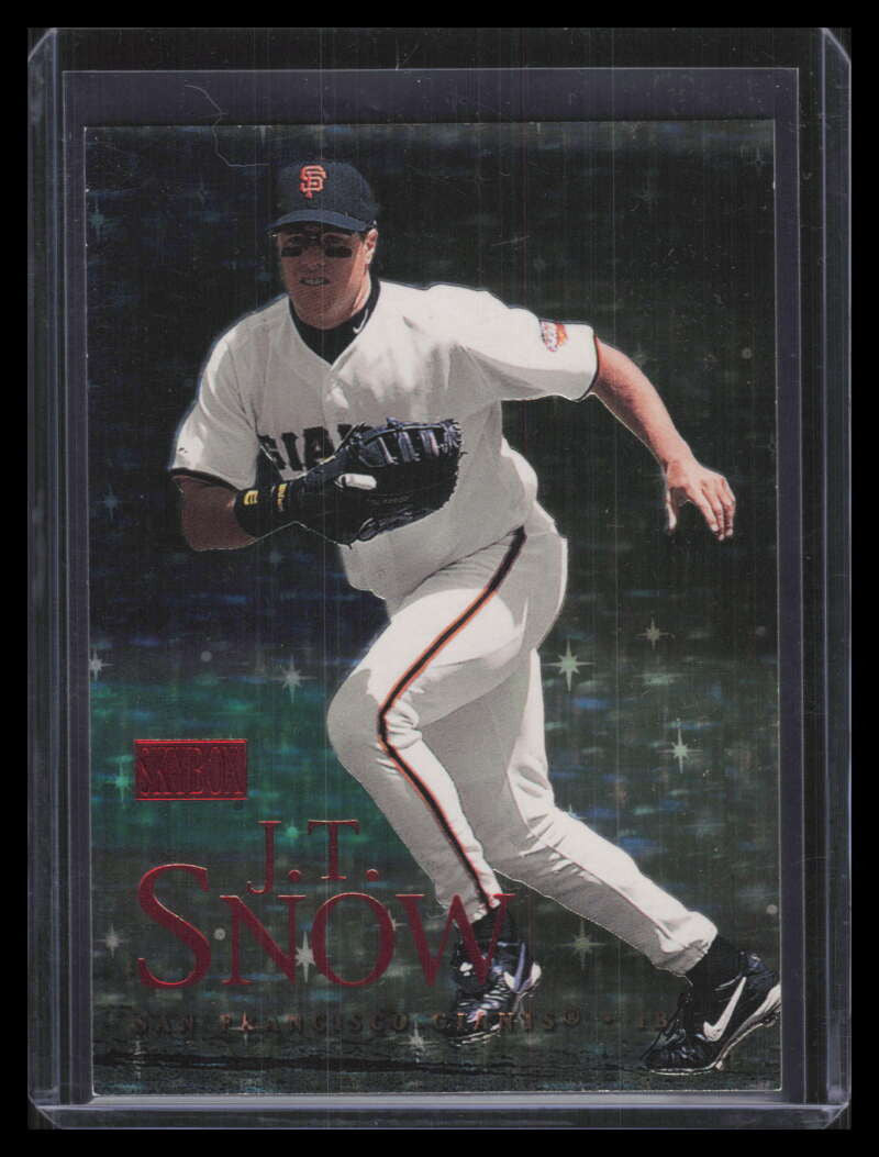 2000 SkyBox Star Rubies Extreme 55 J. T. Snow 16/50