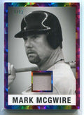 2022 ITG Used Sports '60 Leaf Rainbow Cracked Ice lm25 Mark McGwire Jersey 1/12