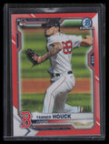 2021 Bowman Chrome Orange Refractor 13 Tanner Houck Rookie 18/25