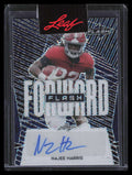 2021 Leaf Flash Forward Autographs Navy Blue Najee Harris Rookie Auto 18/75