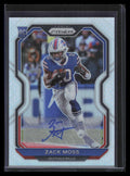 2020 Panini Prizm Rookie Autographs Silver 311 Zack Moss Rookie Auto