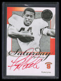 2008 Press Pass Legends Saturday Signatures Red Ink SSFL Floyd Little Auto /72