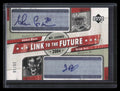 2004 UD Legends Link to Future Autographs Ahman Green Bell RC Dual Auto 39/50