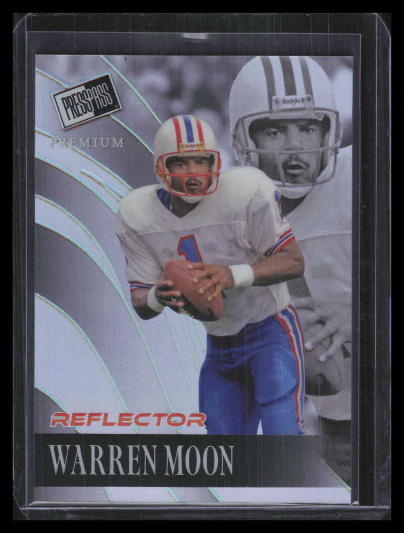2024 Press Pass Premium Retro Reflector Silver r99 Warren Moon 4/25