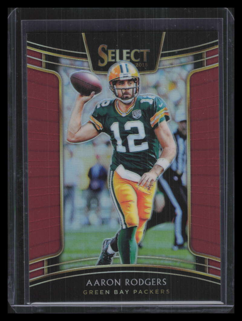 2018 Select Prizm Maroon 98 Aaron Rodgers 8/99 Concourse