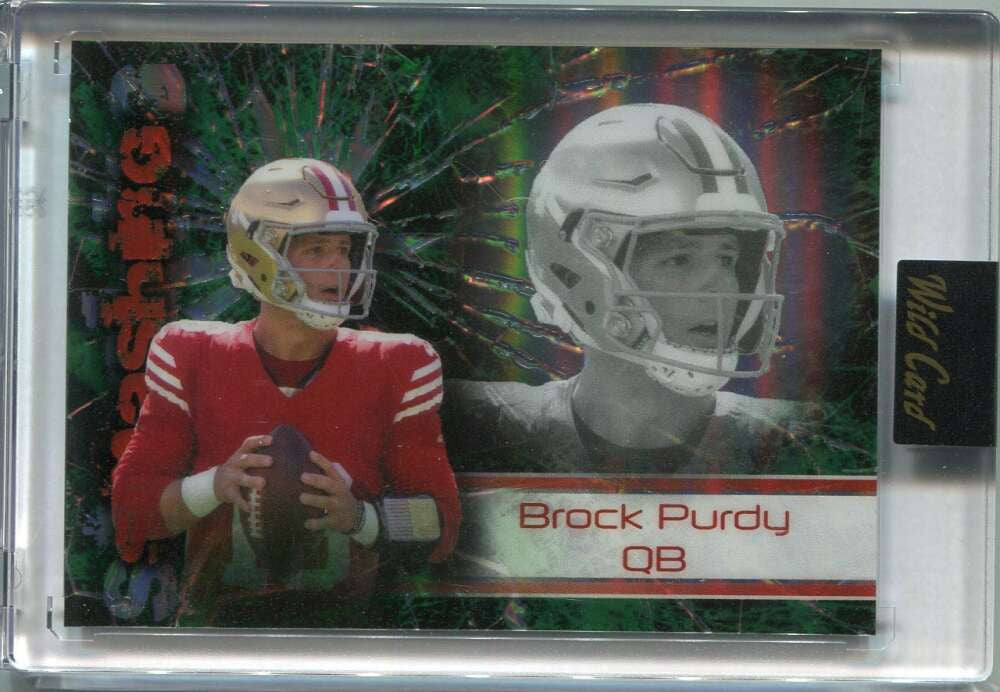 DELETE 150780 2023 Wild Card Alumination Smashing Green ASBP Brock Purdy 45/50