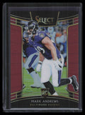 2018 Select Prizm Maroon Refractor 71 Mark Andrews Rookie 69/99 Concourse