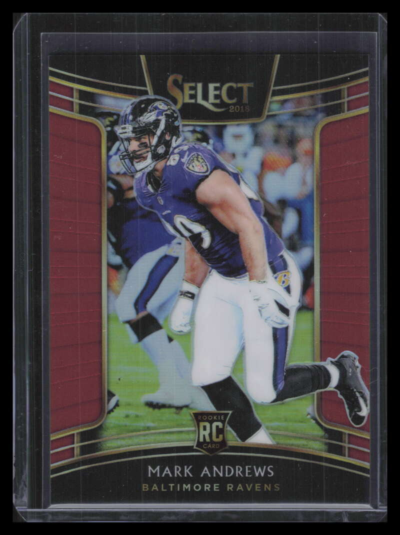 2018 Select Prizm Maroon Refractor 71 Mark Andrews Rookie 69/99 Concourse