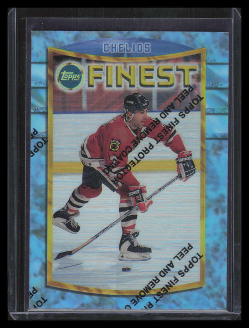 1994-95 Finest Refractor 34 Chris Chelios