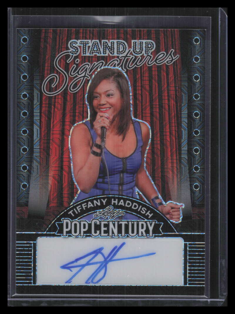 2023 Pop Century Metal Stand Up Signatures Mojo Black Tiffany Haddish Auto 3/5