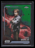 2024 Topps Chrome Star Wars Kashyyk Green Refractor 102 Han Solo 43/99