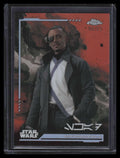2024 Topps Chrome Star Wars Aurebesh SPs av29 Rebel Orange Refractor Skad 6/25
