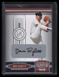 2005 Donruss Signature Autograph Silver 83 Dave Righetti Auto /800