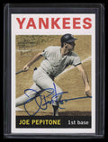 2005 Topps All-Time Fan Favorites Autographs JPE Joe Pepitone Auto