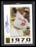 2003 Topps Tribute Perennial All-Star Signing JP Jim Palmer Jersey Auto 141336
