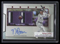 2024 Topps Museum Signature Swatches Autographs Nolan Jones Dual Patch Auto 8/10