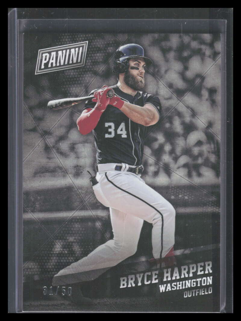 2017 Panini Black Friday Decoy 19 Bryce Harper 31/50
